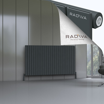 Radiva - Arno Aluminium Radiator 1000x1846 Dark Anthracite