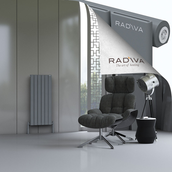 Radiva - Arno Aluminium Radiator 1000x440 Anthracite