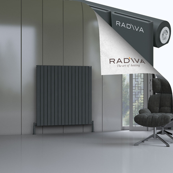 Radiva - Arno Aluminium Radiator 1200x1180 Dark Anthracite