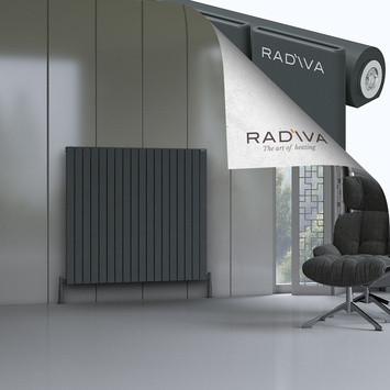 Radiva - Arno Aluminium Radiator 1200x1328 Dark Anthracite