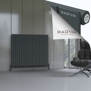 Radiva - Arno Aluminium Radiator 1200x1476 Dark Anthracite