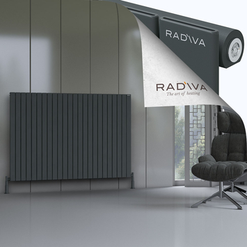 Radiva - Arno Aluminium Radiator 1200x1772 Dark Anthracite