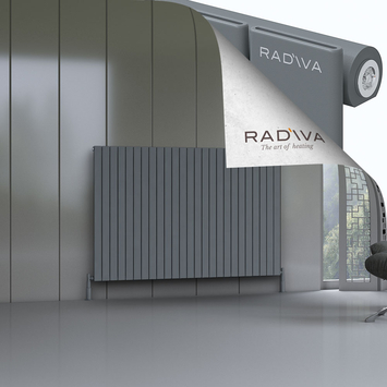 Radiva - Arno Aluminium Radiator 1200x1846 Anthracite