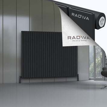 Radiva - Arno Aluminium Radiator 1500x1994 Black