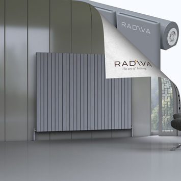 Radiva - Arno Aluminium Radiator 1500x1994 Grey