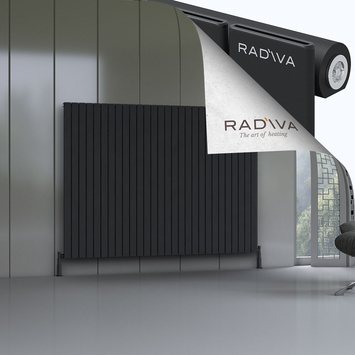 Radiva - Arno Aluminium Radiator 1500x2068 Black