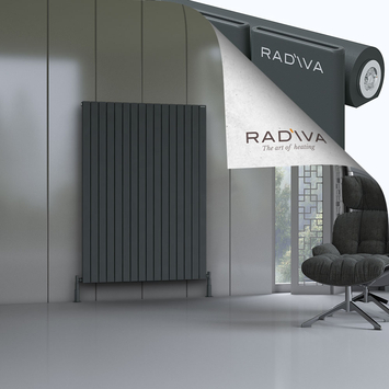 Radiva - Arno Aluminium Radiator 1600x1180 Dark Anthracite