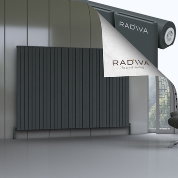 Radiva - Arno Aluminium Radiator 1600x2364 Dark Anthracite