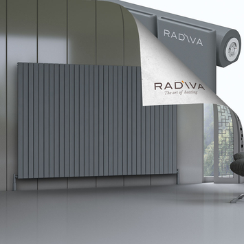 Radiva - Arno Aluminium Radiator 1600x2438 Anthracite