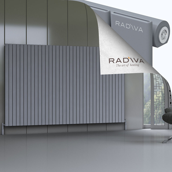 Radiva - Arno Aluminium Radiator 1600x2586 Grey