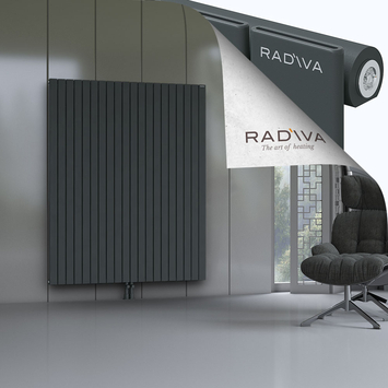 Arno Aluminium Radiator 1800x1476 Dark Anthracite - Thumbnail