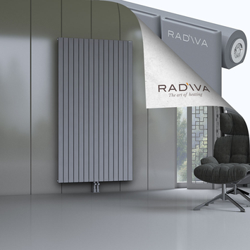 Arno Aluminium Radiator 2000x1106 Grey - Thumbnail