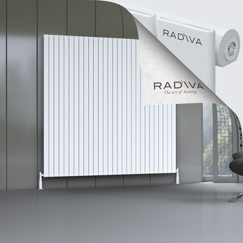 Arno Aluminium Radiator 2000x2068 White - Thumbnail