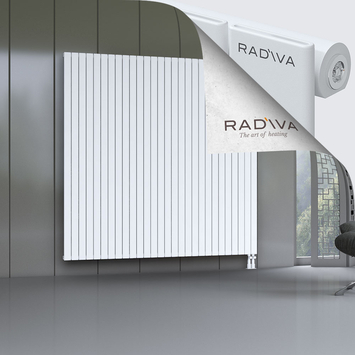 Arno Aluminium Radiator 2000x2068 White - Thumbnail