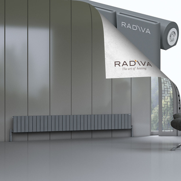 Radiva - Arno Aluminium Radiator 300x2438 Anthracite
