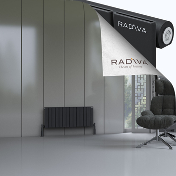 Radiva - Arno Aluminium Radiator 400x1032 Black