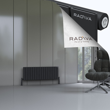 Radiva - Arno Aluminium Radiator 400x1180 Black