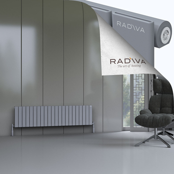 Radiva - Arno Aluminium Radiator 400x1624 Grey