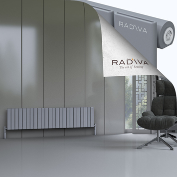 Radiva - Arno Aluminium Radiator 400x1772 Grey