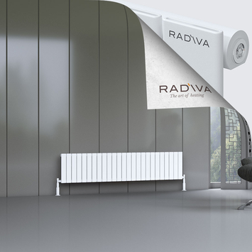 Radiva - Arno Aluminium Radiator 400x1846 White
