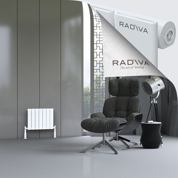 Radiva - Arno Aluminium Radiator 400x514 White