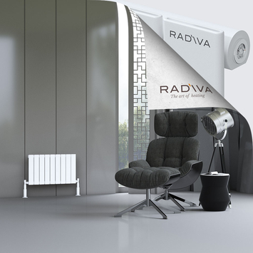 Radiva - Arno Aluminium Radiator 400x662 White