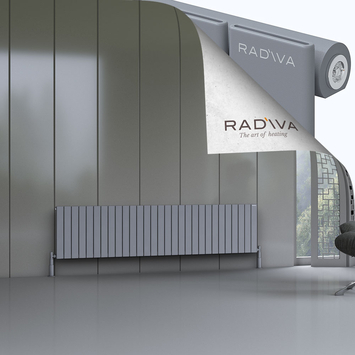 Radiva - Arno Aluminium Radiator 500x2142 Grey