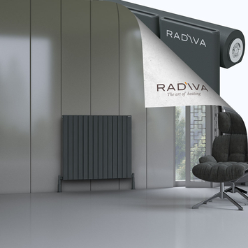 Radiva - Arno Aluminium Radiator 900x1032 Dark Anthracite