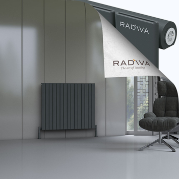 Radiva - Arno Aluminium Radiator 900x1106 Dark Anthracite