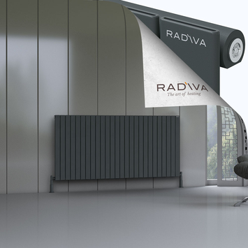 Radiva - Arno Aluminium Radiator 900x1920 Dark Anthracite