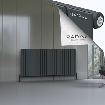 Radiva - Arno Aluminium Radiator 900x1994 Dark Anthracite