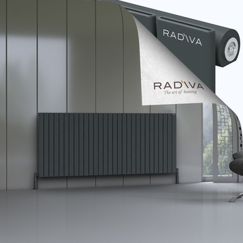 Radiva - Arno Aluminium Radiator 900x2142 Dark Anthracite