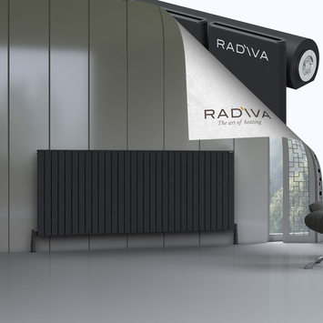 Radiva - Arno Aluminium Radiator 900x2290 Black