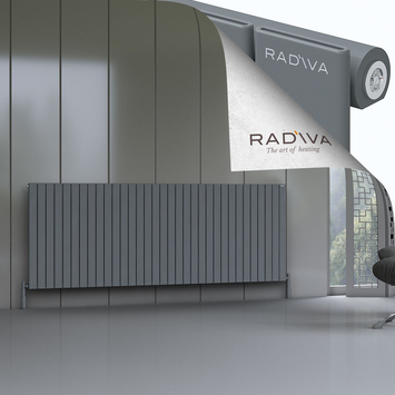 Radiva - Arno Aluminium Radiator 900x2438 Anthracite