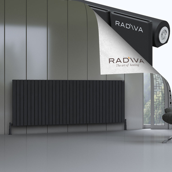 Radiva - Arno Aluminium Radiator 900x2438 Black
