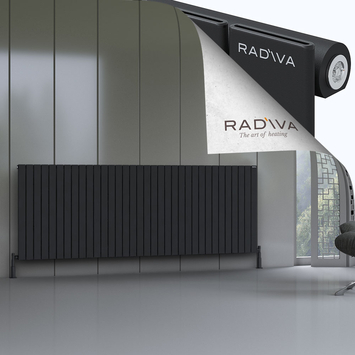 Radiva - Arno Aluminium Radiator 900x2512 Black