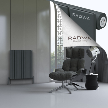 Radiva - Arno Aluminium Radiator 900x736 Dark Anthracite