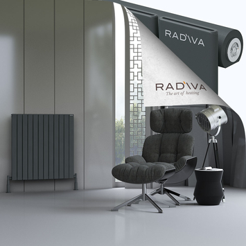 Radiva - Arno Aluminium Radiator 900x884 Dark Anthracite