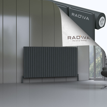 Radiva - Arno Radiateur En Aluminium 1000x1920 Anthracite Foncé