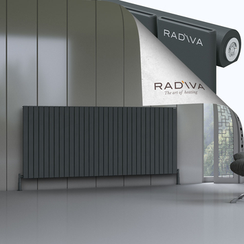 Radiva - Arno Radiateur En Aluminium 1000x2364 Anthracite Foncé