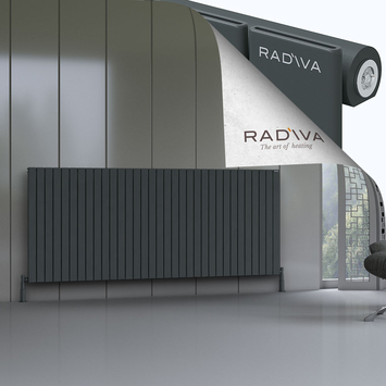 Radiva - Arno Radiateur En Aluminium 1000x2438 Anthracite Foncé
