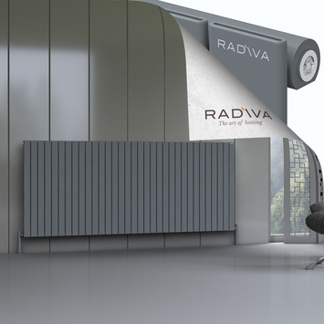 Radiva - Arno Radiateur En Aluminium 1000x2438 Anthracite