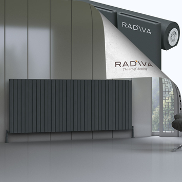 Radiva - Arno Radiateur En Aluminium 1000x2512 Anthracite Foncé