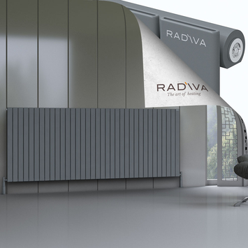 Radiva - Arno Radiateur En Aluminium 1000x2586 Anthracite