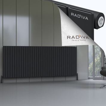 Radiva - Arno Radiateur En Aluminium 1000x2586 Noir