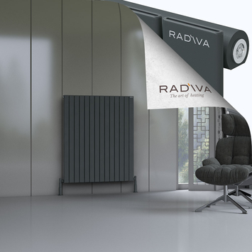 Radiva - Arno Radiateur En Aluminium 1200x1032 Anthracite Foncé