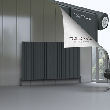 Radiva - Arno Radiateur En Aluminium 1200x1994 Anthracite Foncé