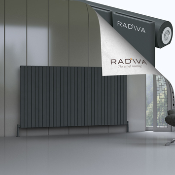 Radiva - Arno Radiateur En Aluminium 1200x2290 Anthracite Foncé