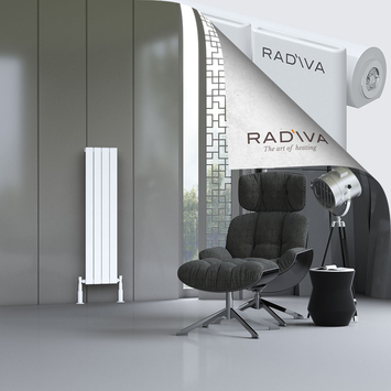 Radiva - Arno Radiateur En Aluminium 1200x292 Blanc