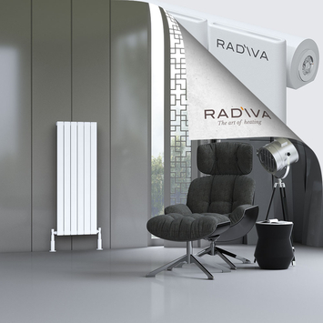 Radiva - Arno Radiateur En Aluminium 1200x440 Blanc